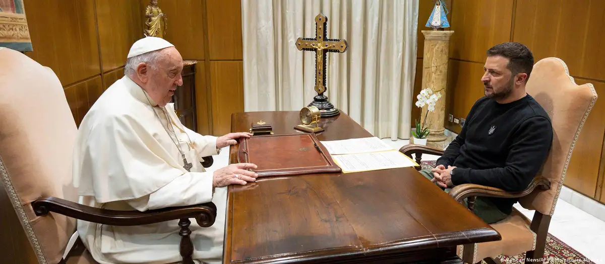 El Papa Francisco llama a la paz en Ucrania